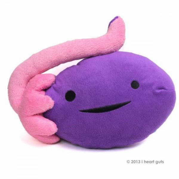 I Heart Guts Plush Ovary