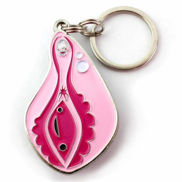 I Heart Guts Keychain Vulva I Heart Guts Keychain Vulva