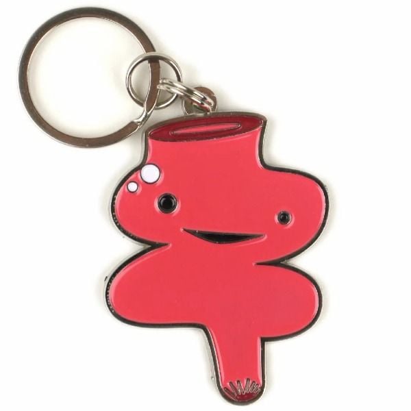 I Heart Guts Keychain Rectum