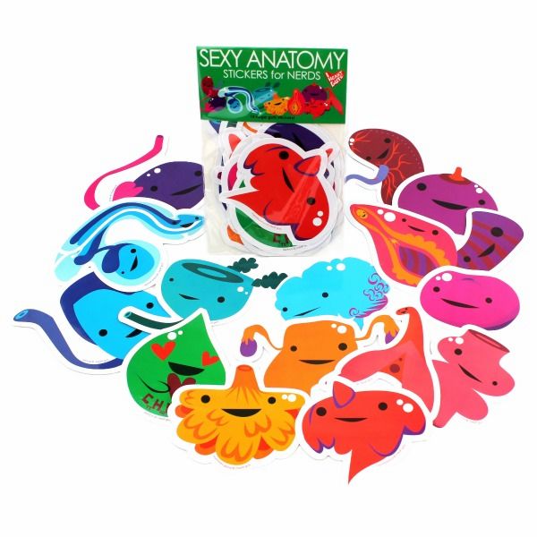 *Sticker IHG Sexy Anatomy 15pk* *Sticker IHG Sexy Anatomy 15pk*