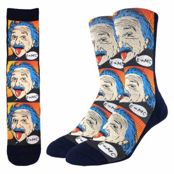 Socks Einstein Pop Art 