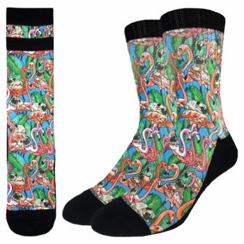 Socks Pugs & Flamingos 8-13