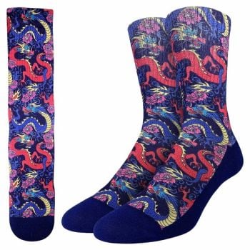 Socks Chinese Dragons 8-13 Socks Chinese Dragons 8-13