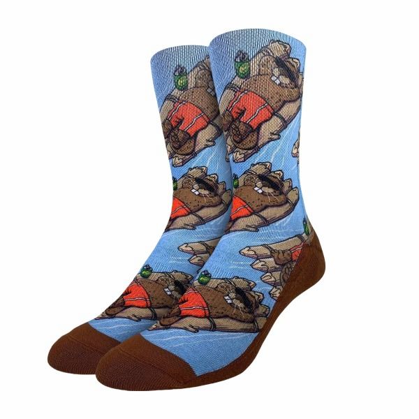 Socks Floating Beaver 8-13
