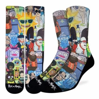 Socks Rick & Morty Characters 8-13 Socks Rick & Morty Characters 8-13