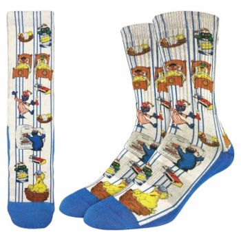 Socks Vintage Sesame Street 8-13