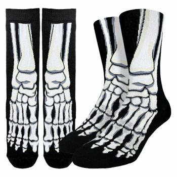 Socks Skeleton Feet 8-13