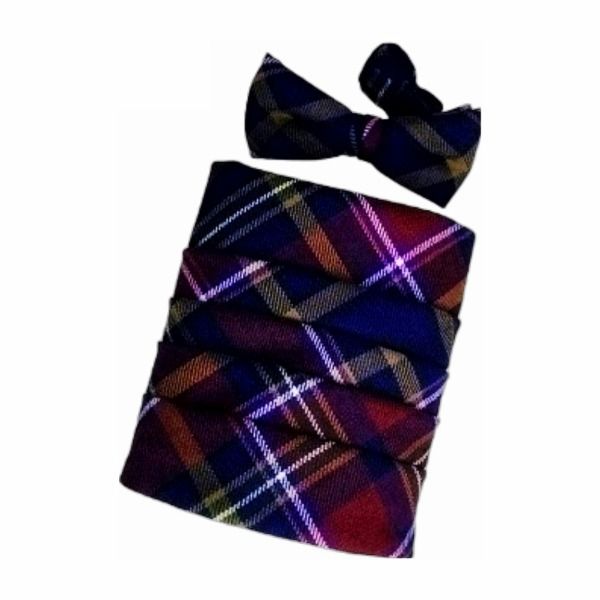 Tartan Bowtie Cummerbund Set