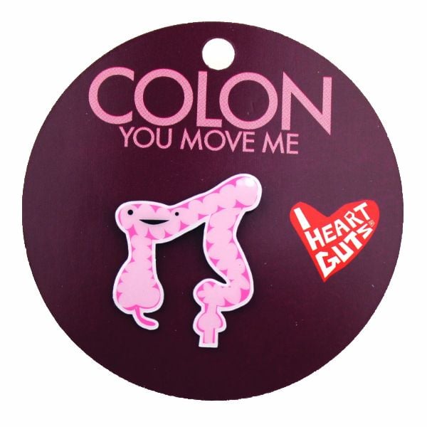 Lapel Pin - Colon Lapel Pin - Colon