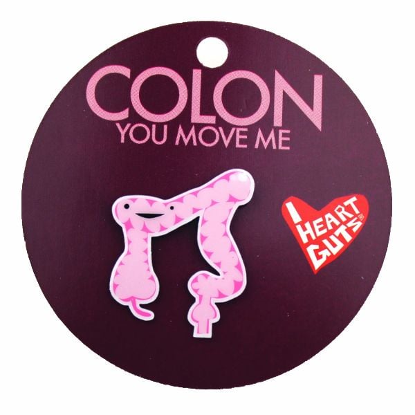 Lapel Pin - Colon