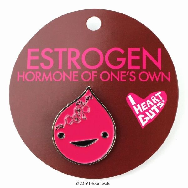 Lapel Pin - Estrogen Lapel Pin - Estrogen