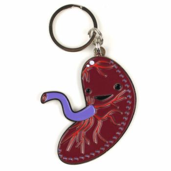 I Heart Guts Keychain Placenta