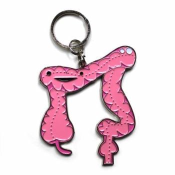 I Heart Guts Keychain Colon I Heart Guts Keychain Colon
