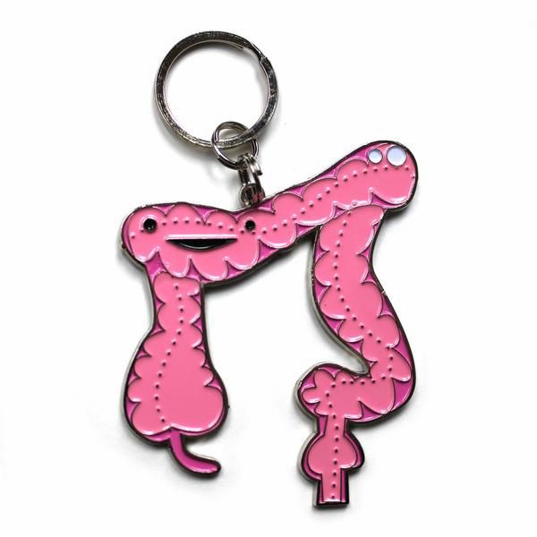 I Heart Guts Keychain Colon I Heart Guts Keychain Colon